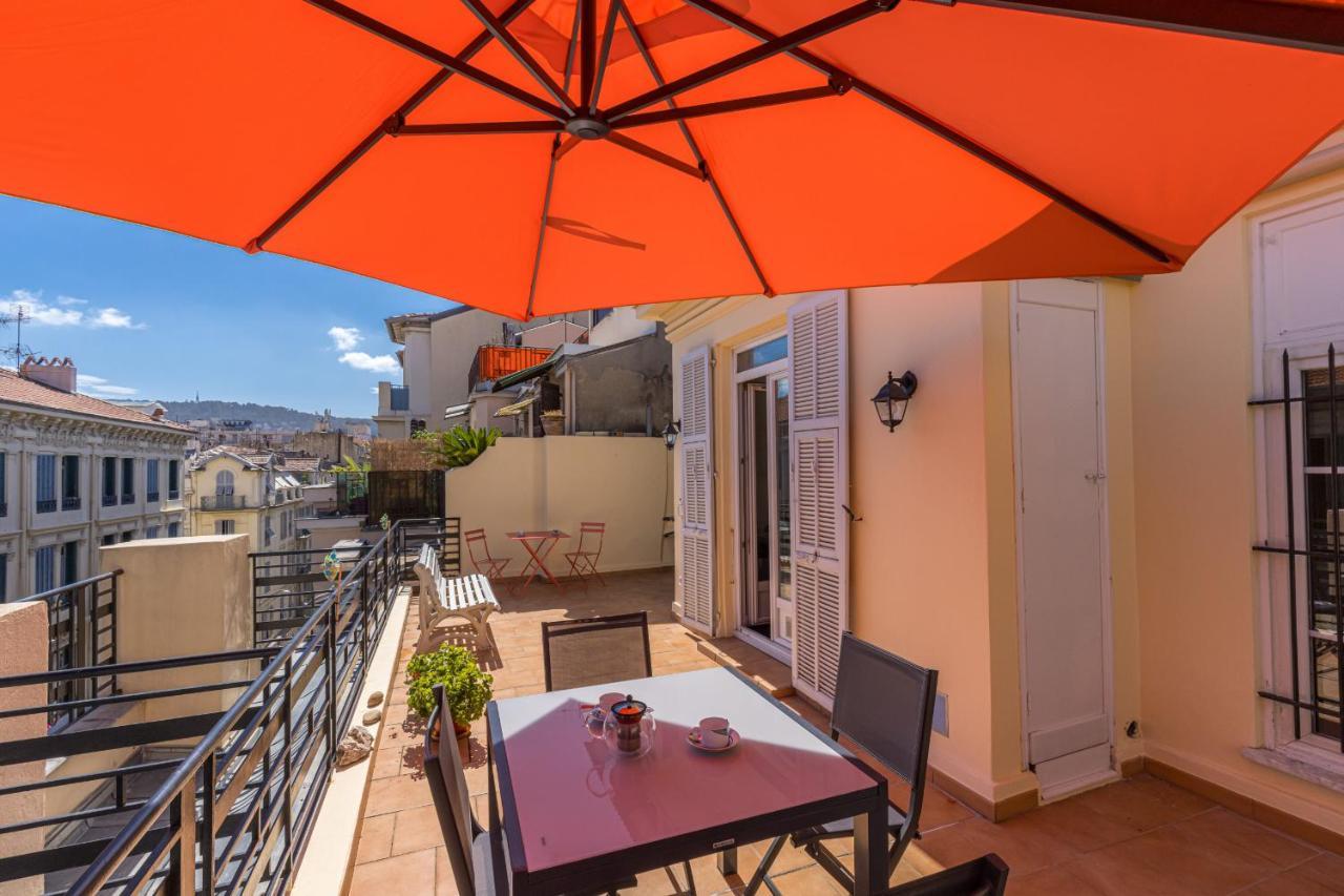 Open Sky Terrace Downtown Apartment Nizza