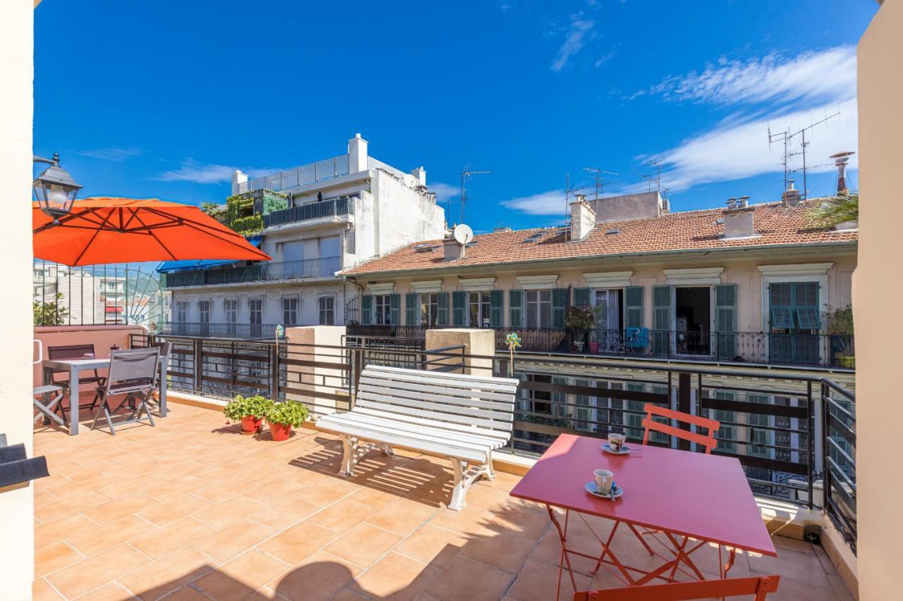Open Sky Terrace Downtown Apartment Nizza